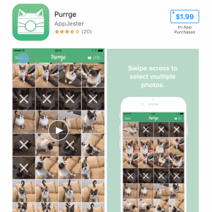 Purrge app