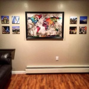 proudly display your vacation and travel photos in a variety of mediums