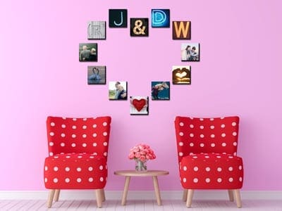 Create a loving gesture of your relationship with PhotoSquared